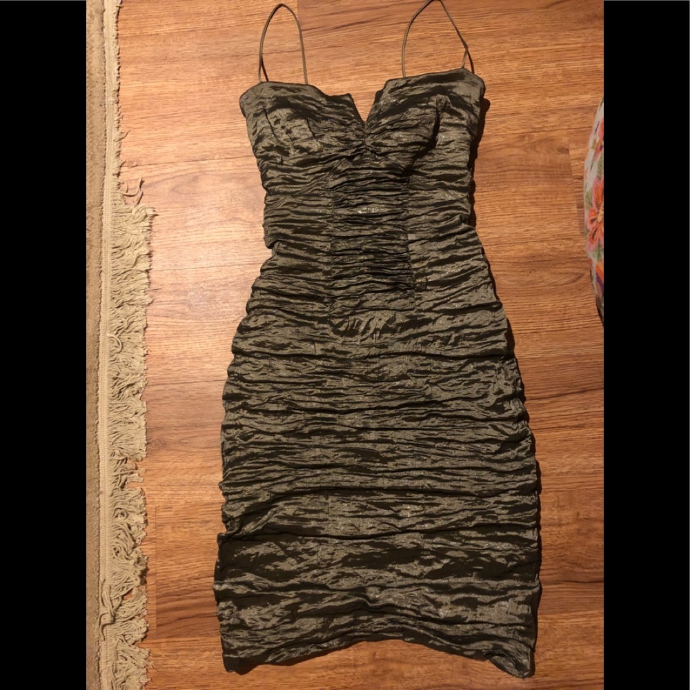 Nicole Miller Metallic Dress